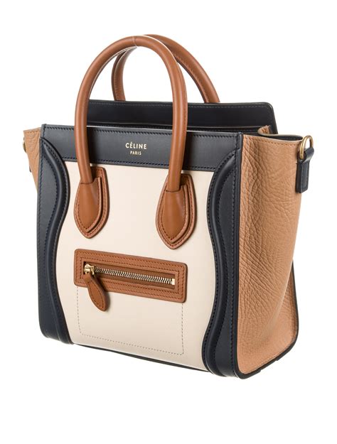 celine bag nano green|celine nano luggage tote bag.